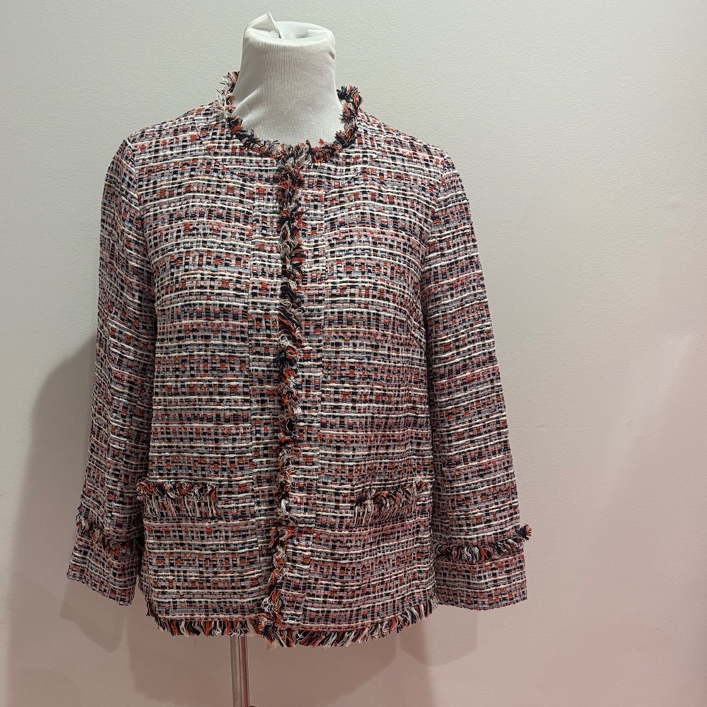 Tuckernuck Red and Black Tweed Blazer